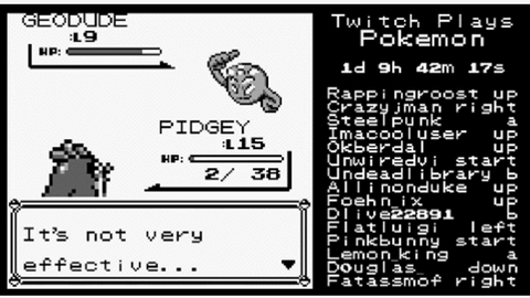 超カオス 数千人が ポケットモンスター 赤 を同時プレイする様子をリアルタイムで閲覧できる Twitchplayspokemon とは ポケモン速報 超カオス 数千人が ポケットモンスター 赤 を同時プレイする様子をリアルタイムで閲覧できる Twitchplayspokemon とは ポケモン速報