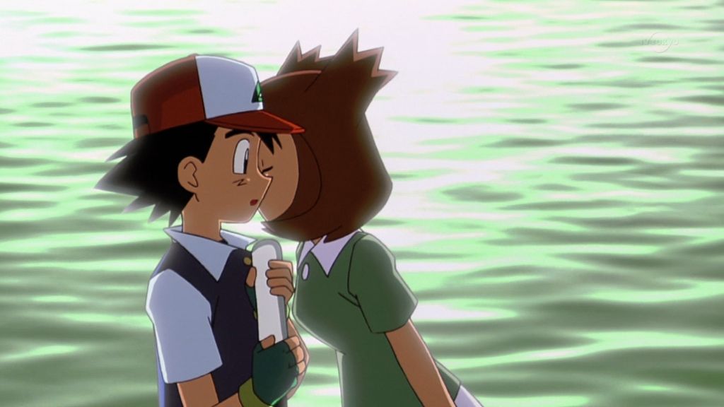 ポケモンの水の都の物語でサトシとラティオスがキスするシーンww