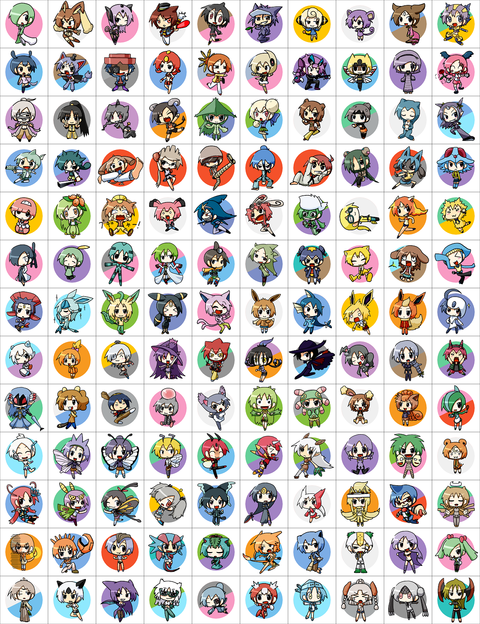 大量画像 俺がちまちま描いてたポケモンの擬人化絵が251枚突破した ポケモン速報