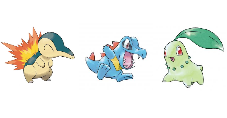 ポケモンの歴代御三家最弱って金銀だよな