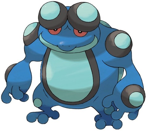 ポケモン剣盾 ビジュアルを犠牲に性能を得たガマゲロゲとかいうポケモン