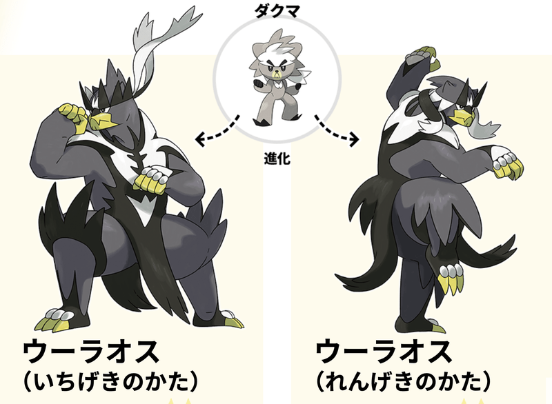 ポケモン剣盾 ウーラオスの連撃と一撃の差が縮まってきたな
