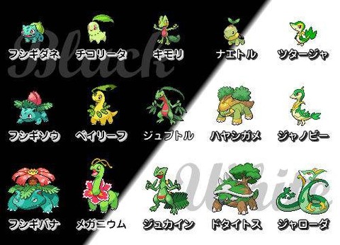 ポケモンの草タイプｗｗｗｗｗｗ