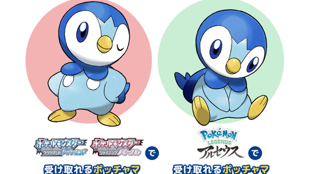 速報 全国のポケモンセンターで ポッチャマ大好き とレジで伝えるとポッチャマが貰える