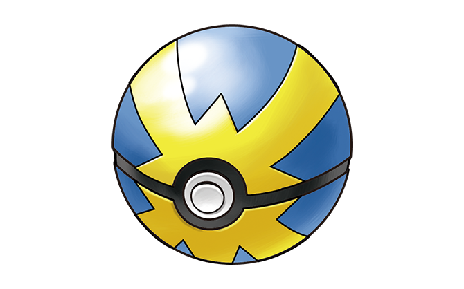 ポケモンのクイックボールのダサさは異常 ポケモンのクイックボールのダサさは異常