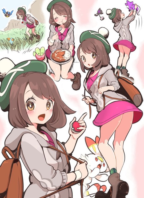 Switchも買えない哀れな俺にポケモン剣盾の女主人公画像を恵んでくれ ポケモン速報