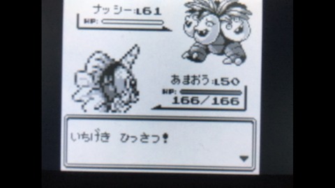 初代 ポケモン の ヨクアタールで命中率100 に 一撃必殺技で って