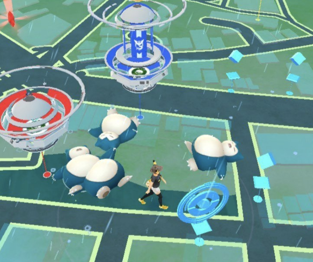 ポケモンgoに寝ているカビゴンが湧いているぞーー ポケモンアンテナサイト