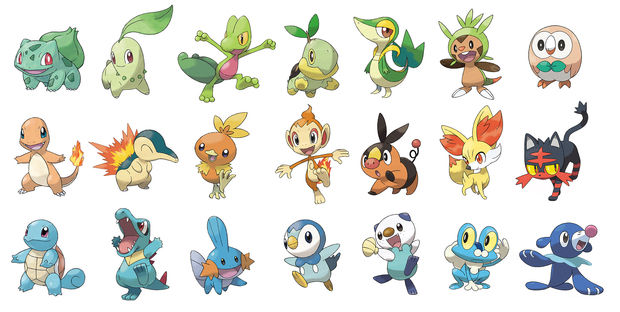 各世代の御三家ポケモンの可愛い枠って炎草水のどれ ポケモンアンテナサイト