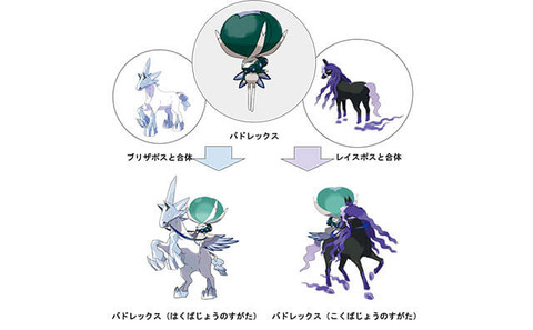 ポケモン剣盾 ブリザポス レイスポスだったのに黒バト 白バドになるんだから技範囲が広がるのって偉大だわ