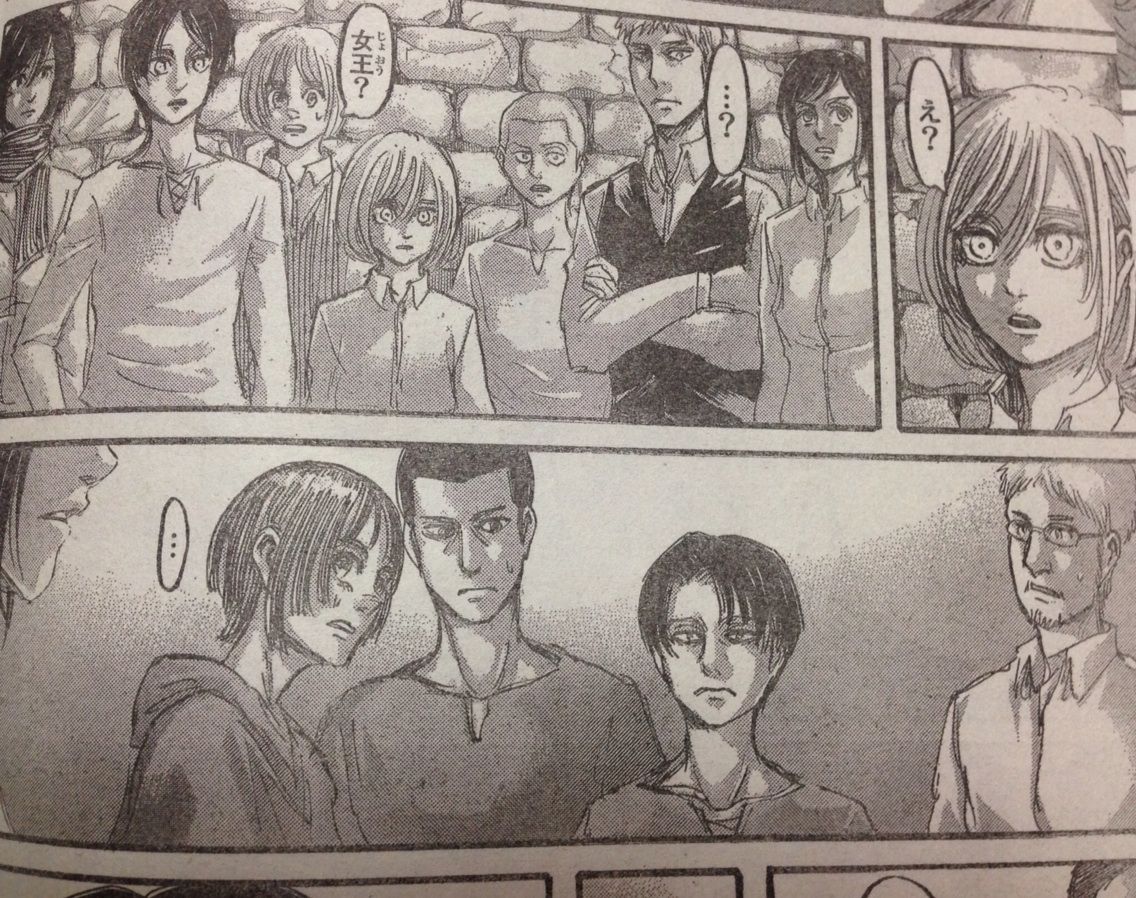 進撃の巨人 56話 役者 今日は萌え日和