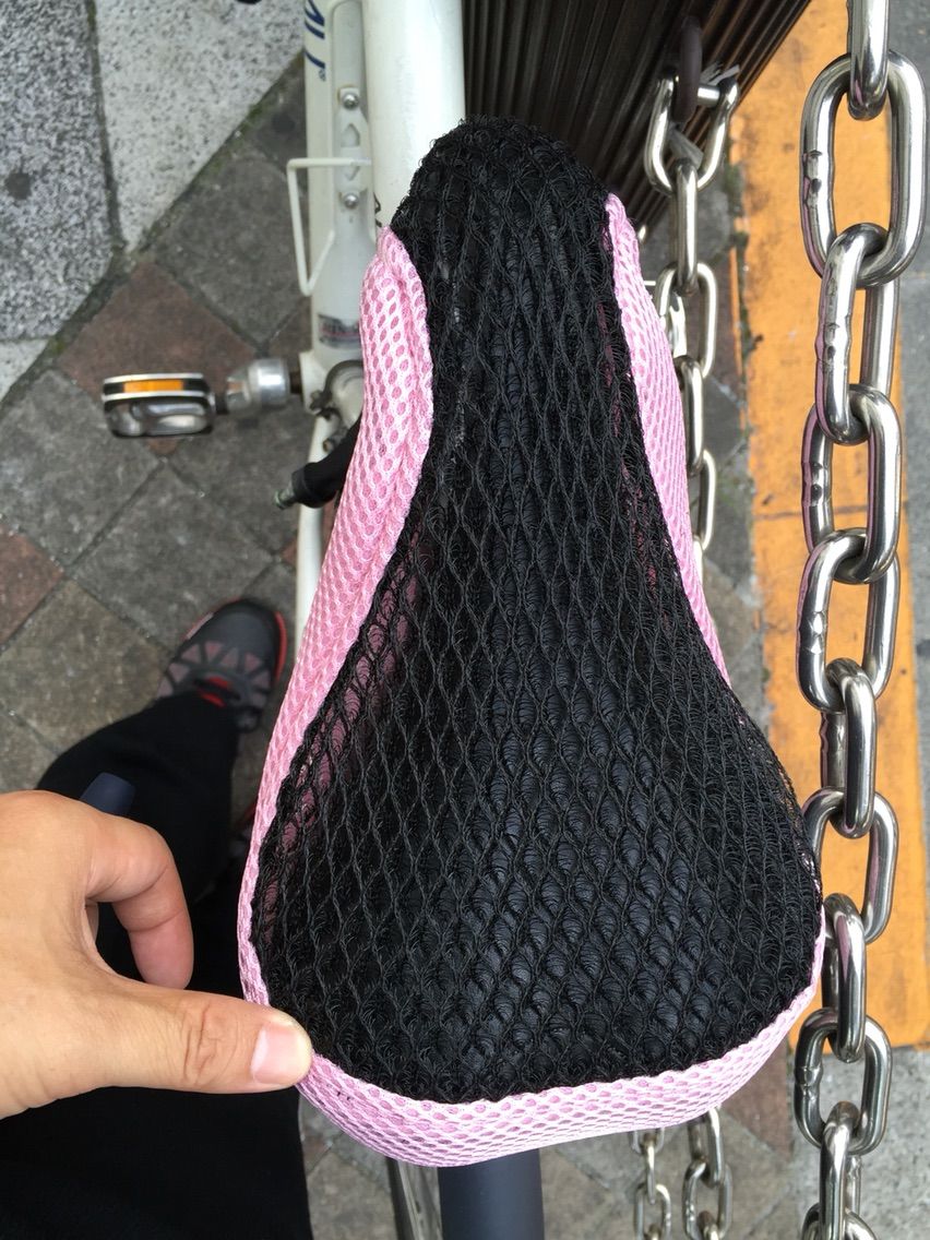 自転車 サドル カバー 100 均