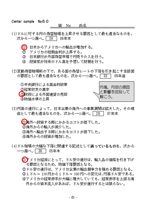 CSNo６０表