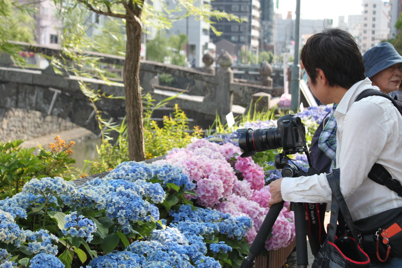 カメラ女子 カメラ男子 眼鏡橋 にゃー丸総本店