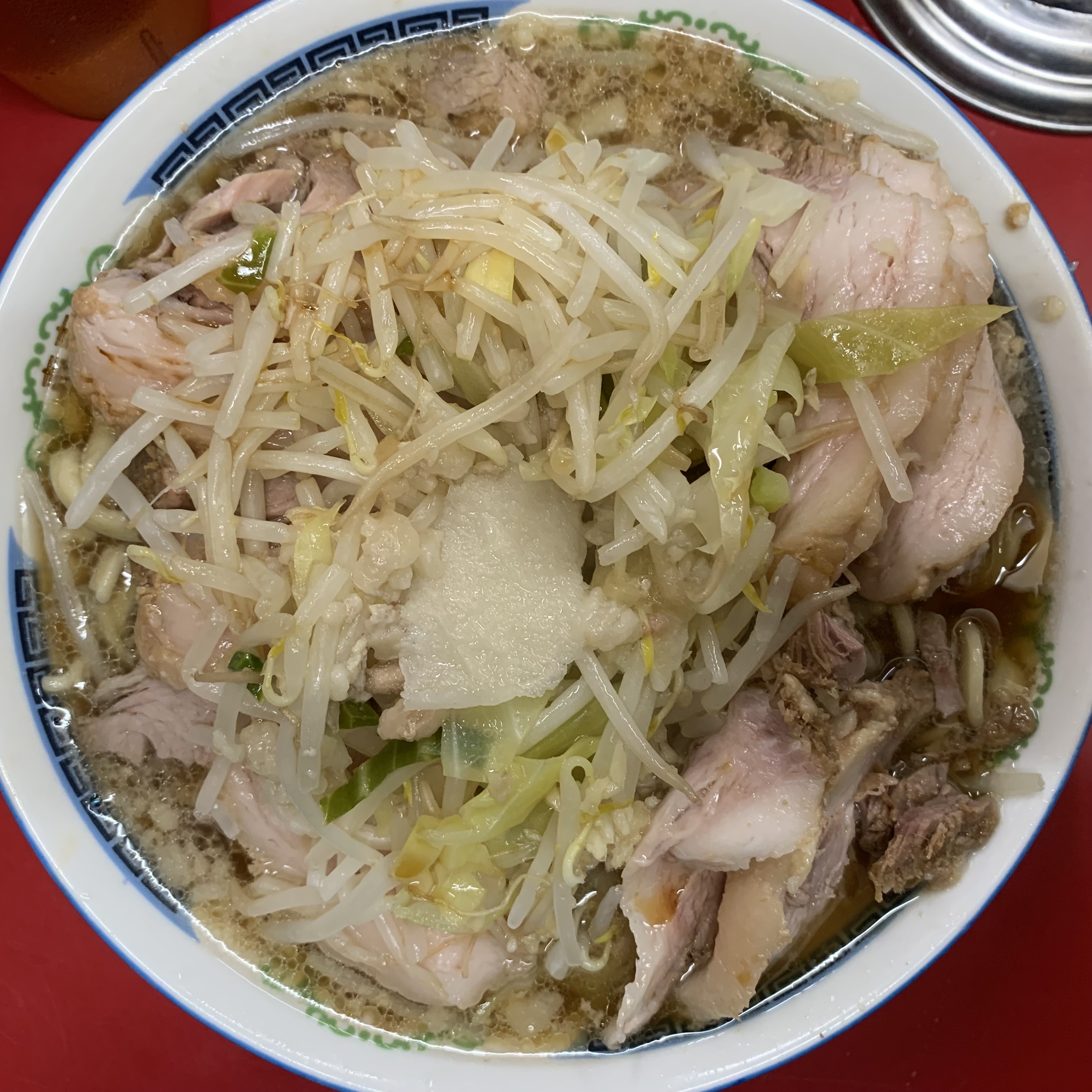 ラーメン二郎 目黒店（令和4年12月28日） : 愛国くんの備忘録