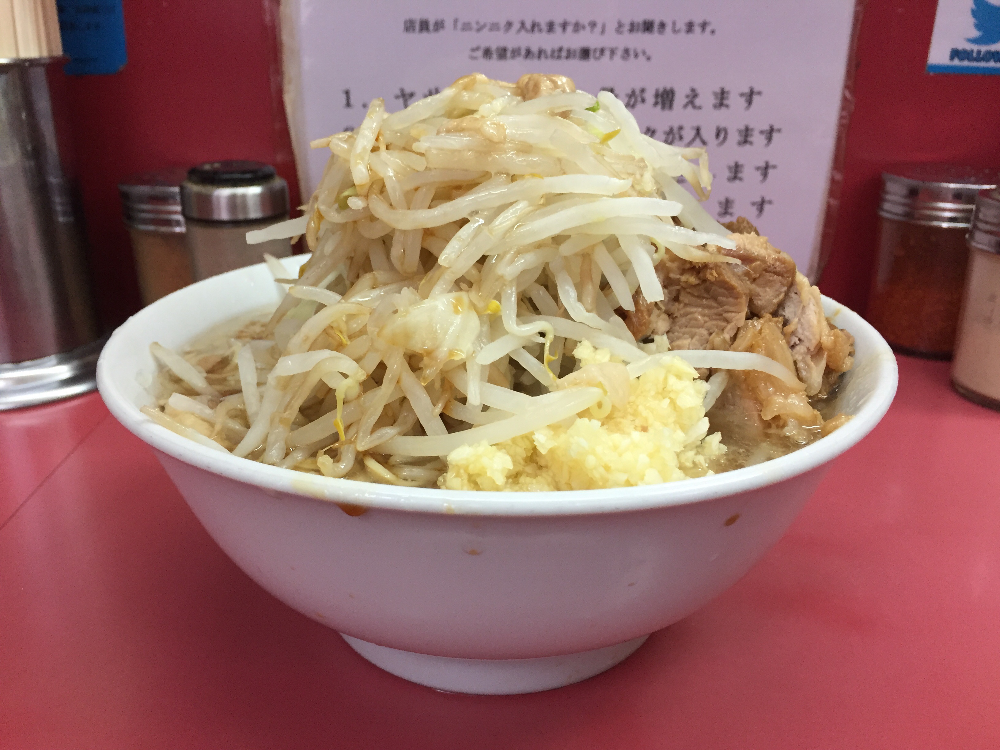 ラーメン二郎 小岩店 愛国くんの備忘録