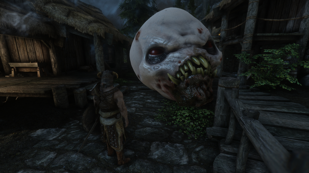 The Elder Scrolls V Skyrim モデルを読み込んでみた 39 ポリゴン革命