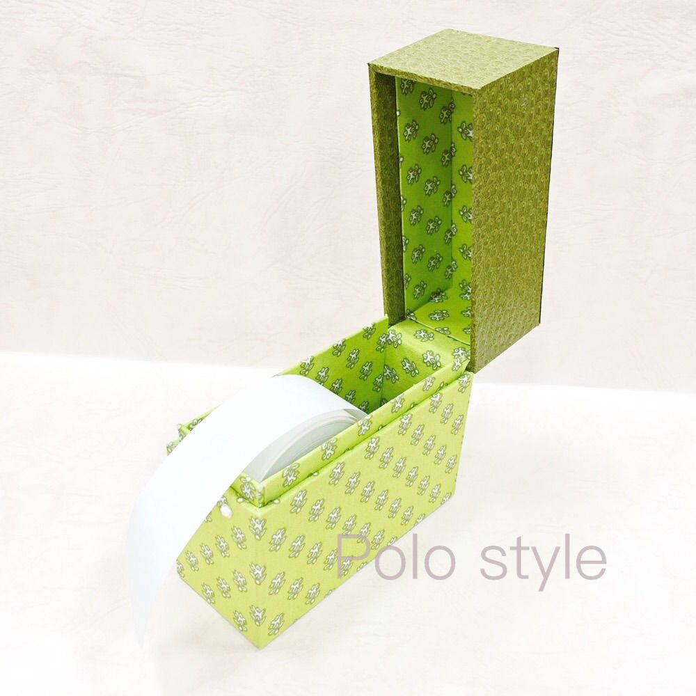 水張りテープホルダー 生徒様作品 カルトナージュな生活 Polo Style 水張りテープホルダー 生徒様作品 カルトナージュな生活 Polo Style
