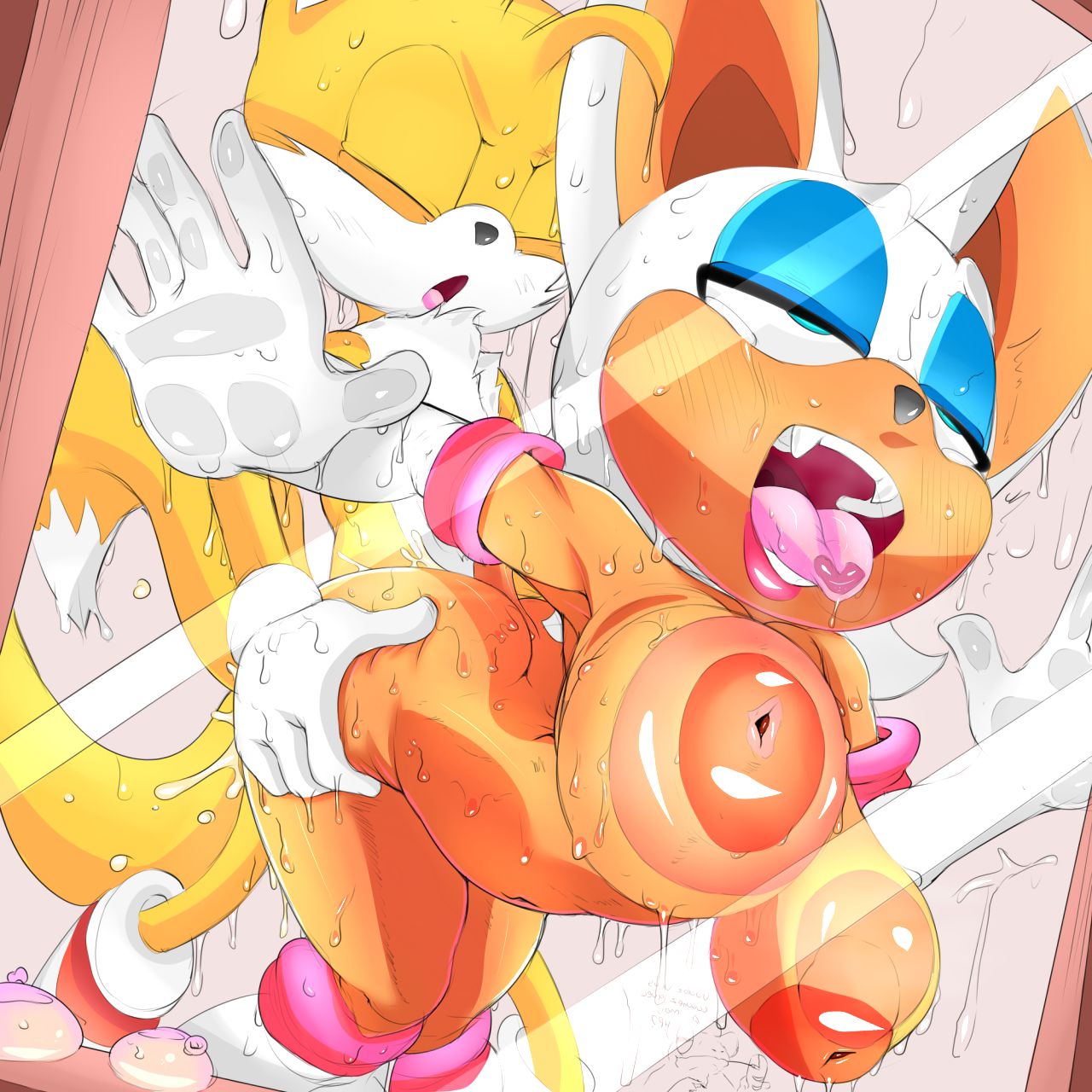 Rouge x tails rule 34