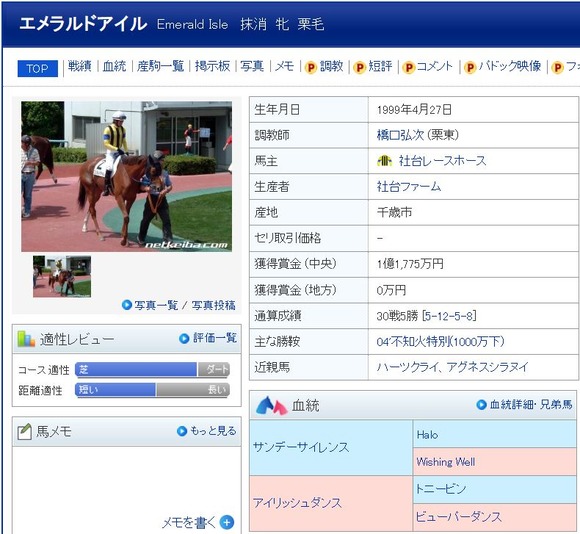 エメラルドアイル