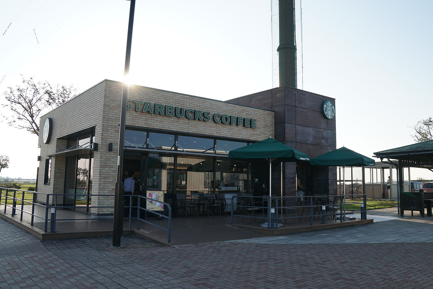 黒ぽめあんこ と 黒ぽめおはぎ テラスわんこok スターバックスコーヒー黒埼パーキングエリア下り店