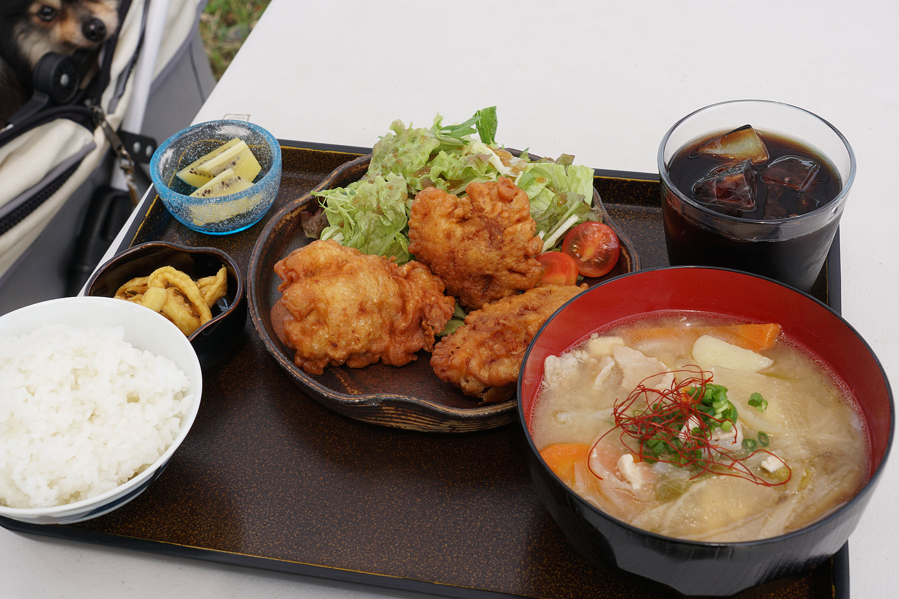 テラスわんこOK】西蒲区の古民家カフェ五左衛門カフェ : 黒ぽめ！あん