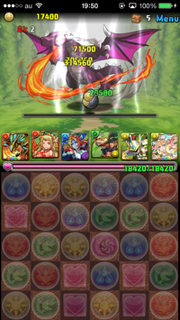 COCコラボ,地獄級,パズドラ