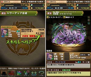ドラゴンゾンビ,スキルマ