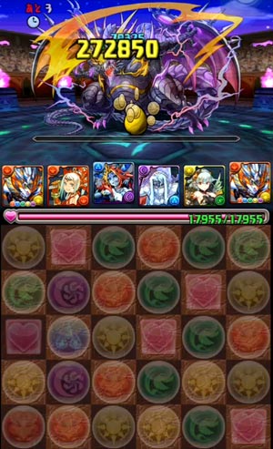 パズバトコラボ,地獄級,マドロミドラゴン,ジャッジゴーレム,ホルス