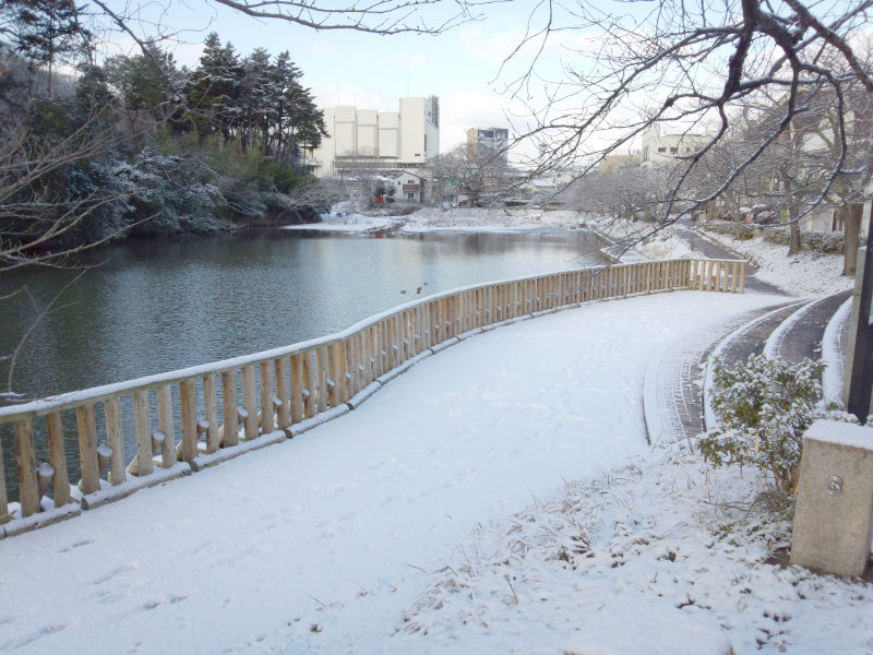 ２月１４日の雪は 亀岡市内と京都市内と 逆でした 亀岡の美容室 Beauty Shop On
