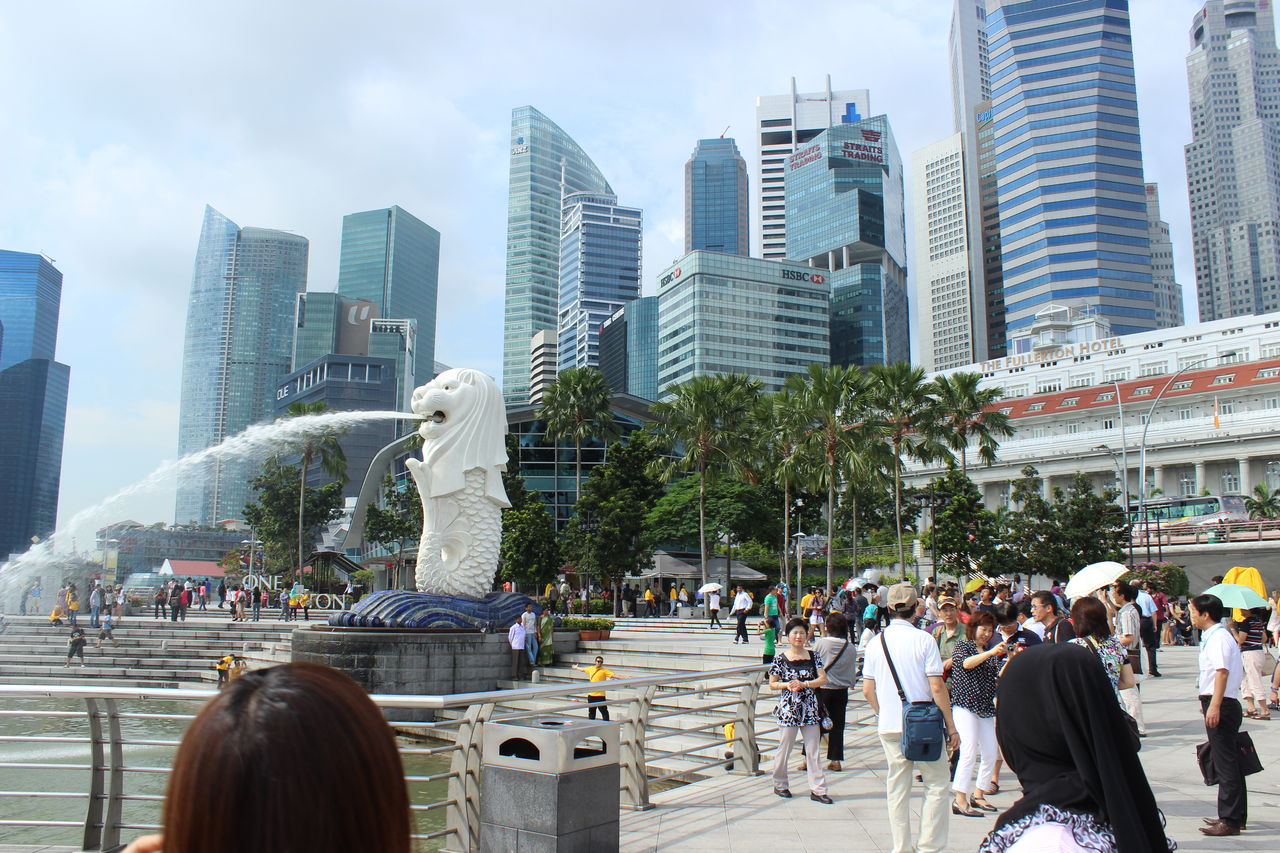 シンガポール観光 マーライオン公園 Pon Moonの旅ブログ