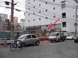 タイムズ大阪難波_西側の新入口_工事中