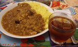 LaLa_スペシャルキノコカレー_500円_アイスティーセット