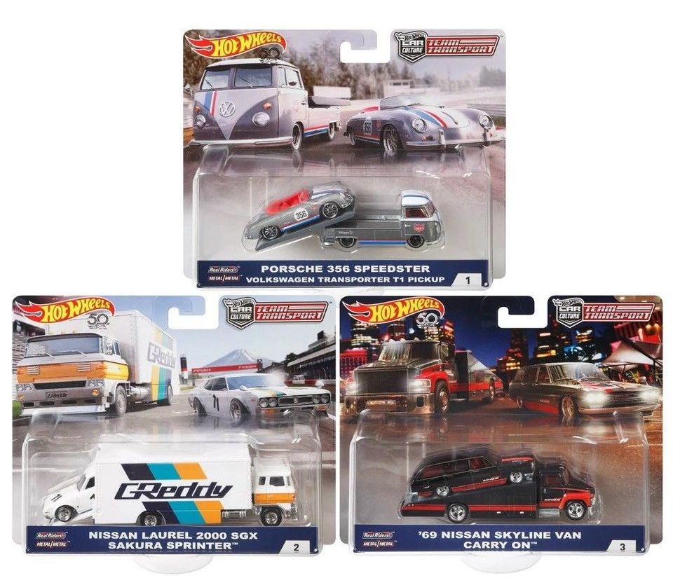 hot wheels team transport vw t1 transporter pickup