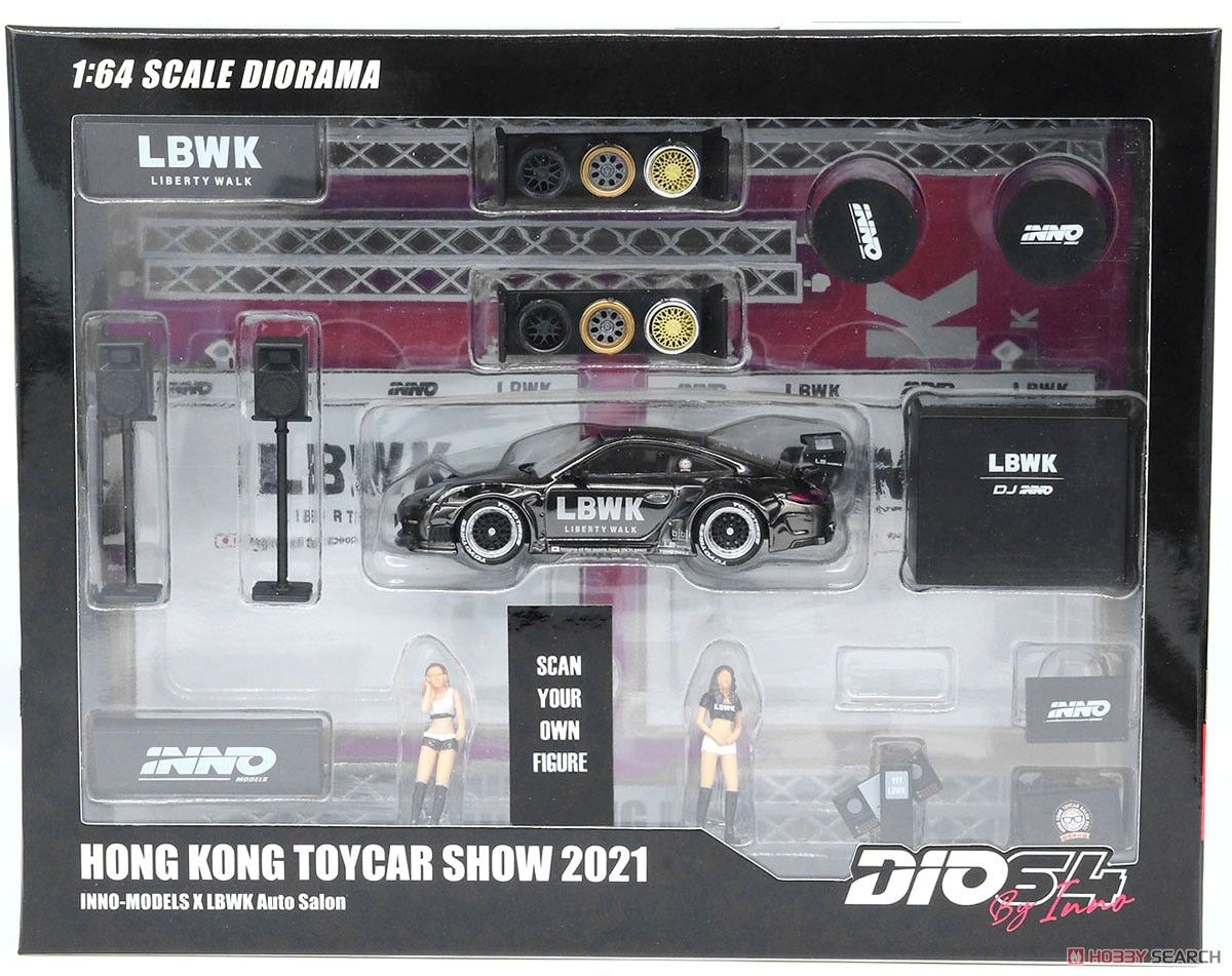 LBWK オートサロン ジオラマ 香港 TOYCAR SALON 2021限定 : Poncha