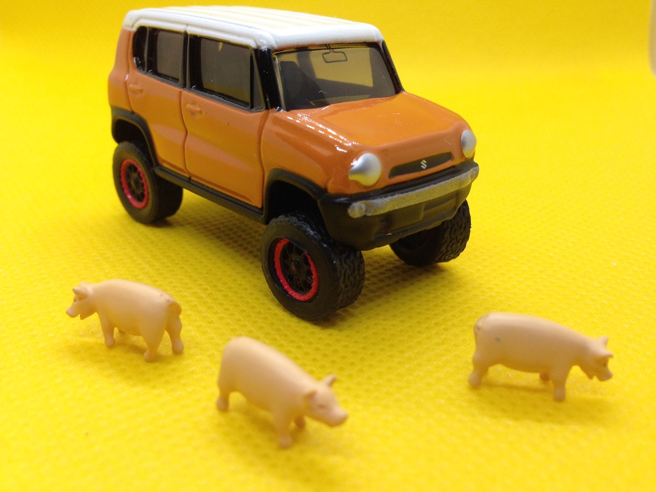 スズキ ハスラーをリフトアップしたよ Poncha Blog 旧称 ｆｘでトミカ