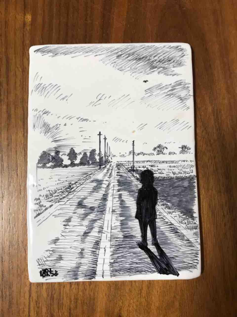 イラスト 雨だし腰が痛いので気分転換にタイルイラスト描いた 青空ぽんちょのゆったりいこう イラスト 雨だし腰が痛いので気分転換にタイルイラスト描いた 青空ぽんちょのゆったりいこう