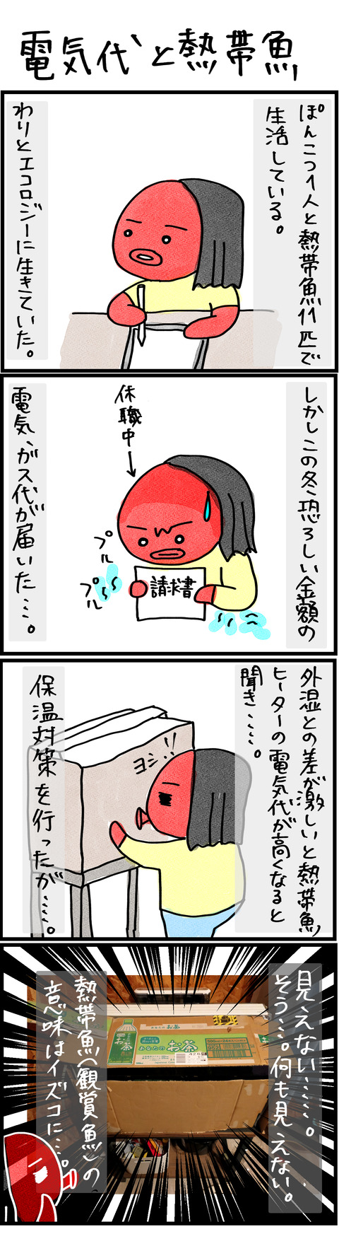 電気代と熱帯魚