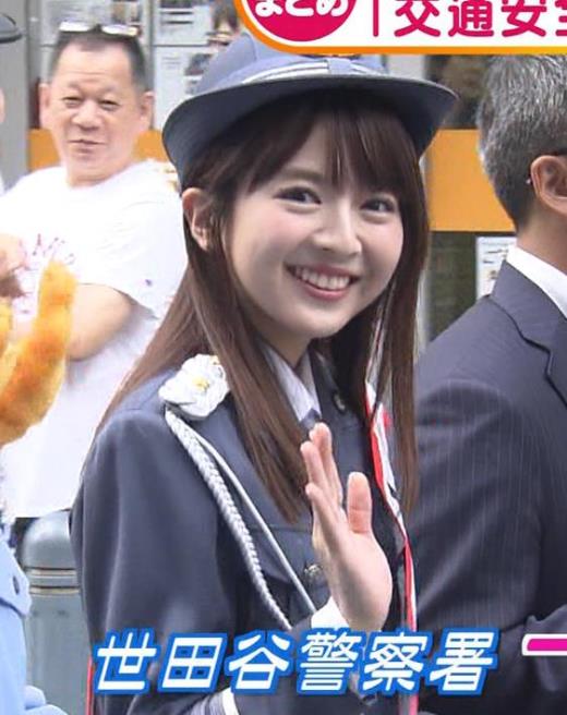 福田成美 かわいい一日警察署長 ポン吉の気になる話 芸能まとめ速報