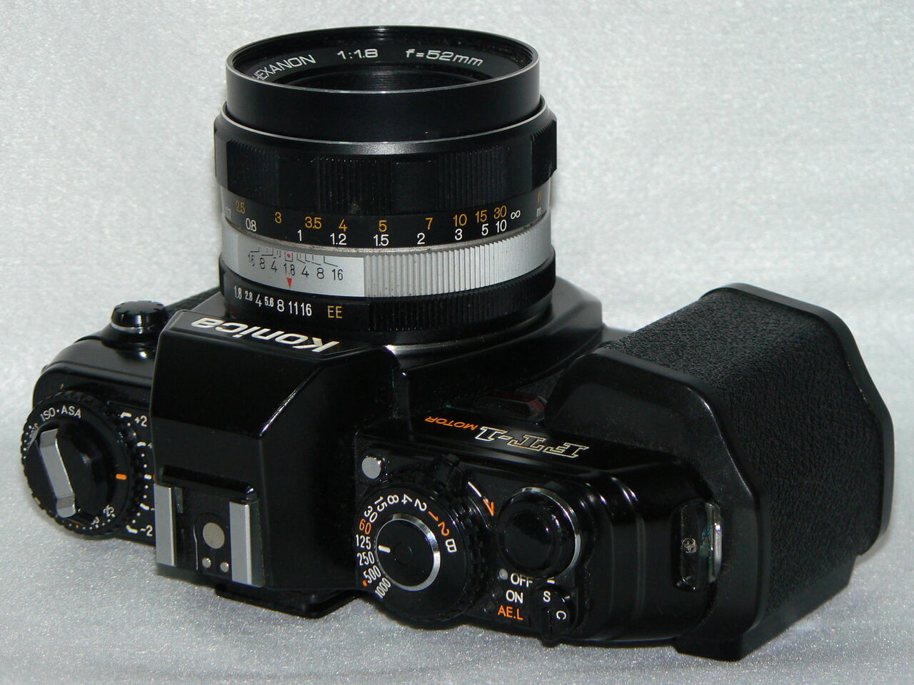 第316回目 コニカFT-1motor : ポンコツとうさんの「カメラの写真」 第316回目 コニカFT-1motor : ポンコツとうさんの「カメラの写真」