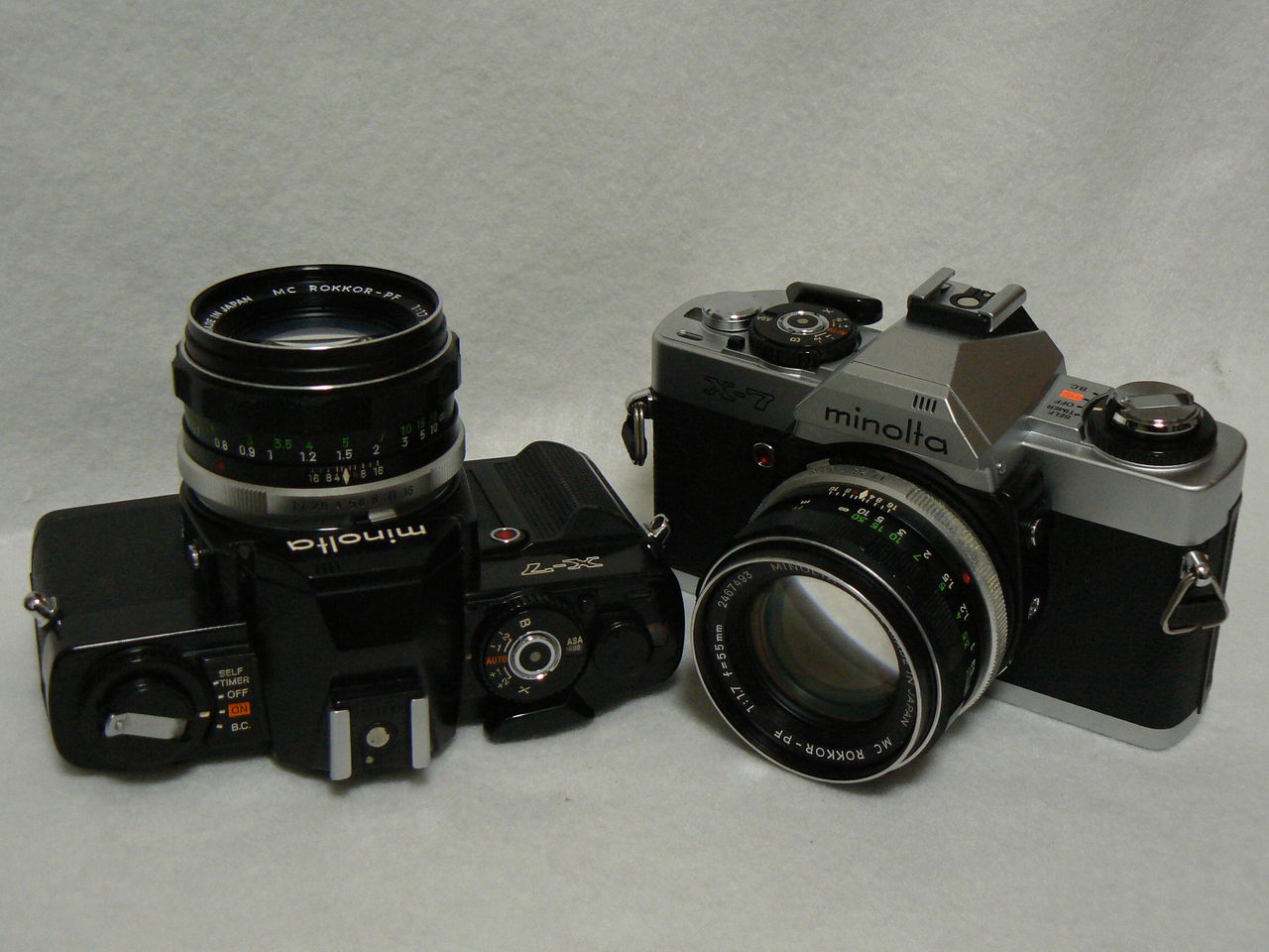 年末特価❗️ MINOLTA X-7とMDレンズ と オプション類
