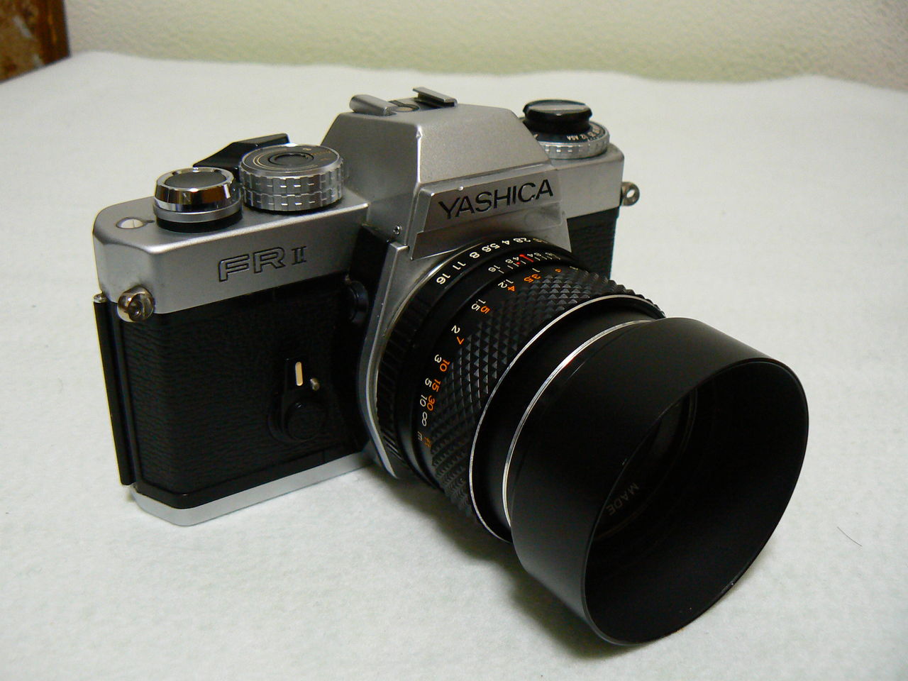 第88回目 ヤシカFR-Ⅱ : ポンコツとうさんの「カメラの写真」