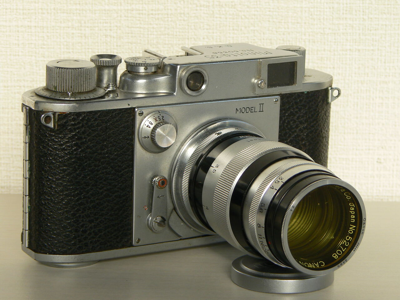第332回目 ミノルタ35MODELⅡ : ポンコツとうさんの「カメラの写真」