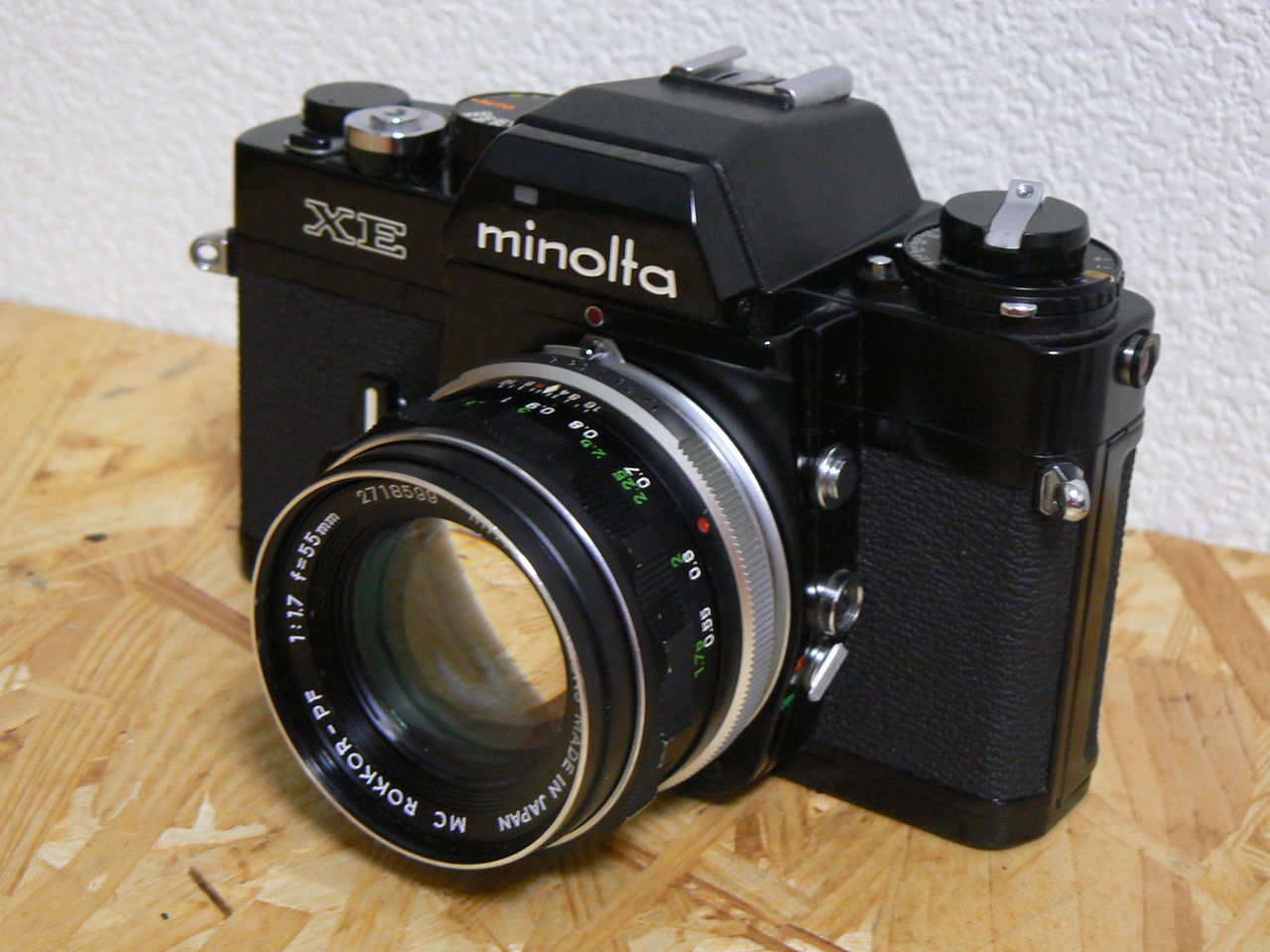 ミノルタカメラXE-7とレンズセット(SR505おまけ) ミノルタカメラXE-7とレンズセット(SR505おまけ) ミノルタカメラ