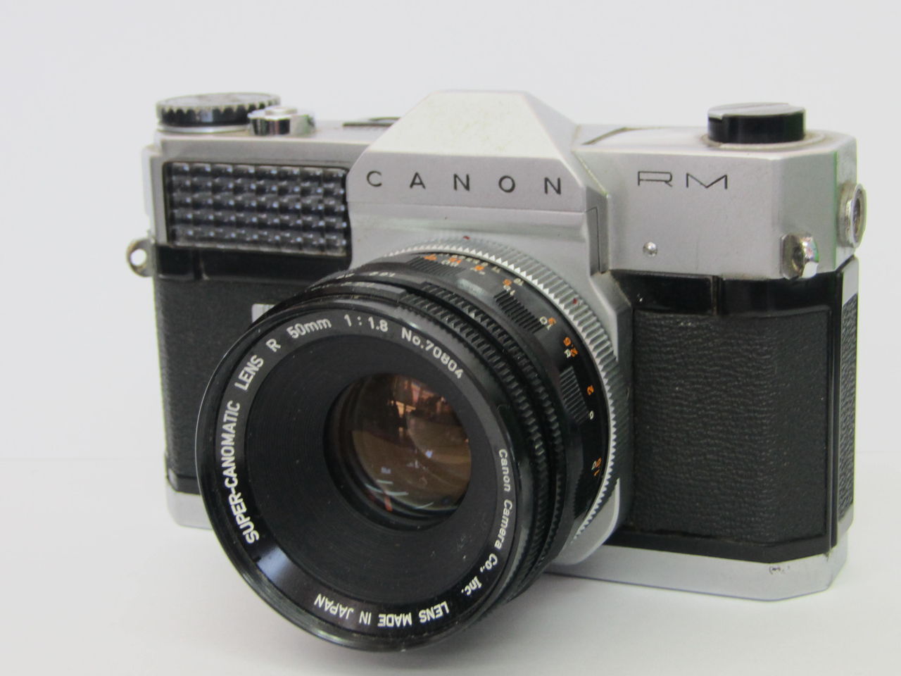 キヤノンフレックスRM Canonflex RM レンズ　50/1.8 キヤノンフレックスRM Canonflex RM レンズ 50/1.8