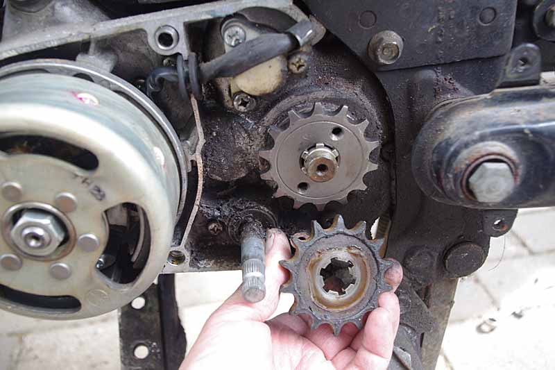 Yb90にmr50のリアホイールは着かんじゃろ ポンコツ友の会