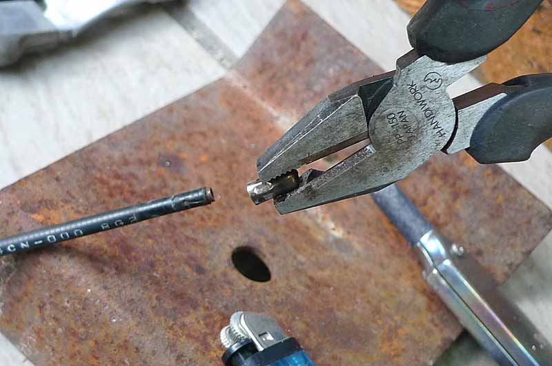 もっとも簡単で確実なアクセルワイヤー加工の方法 ポンコツ友の会