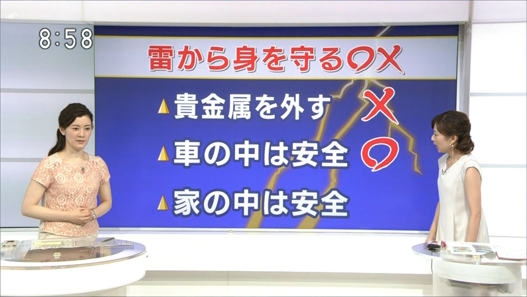 松村正代 首都圏ニュース845 16/08/02 : 女子アナキャプでも貼っておく 