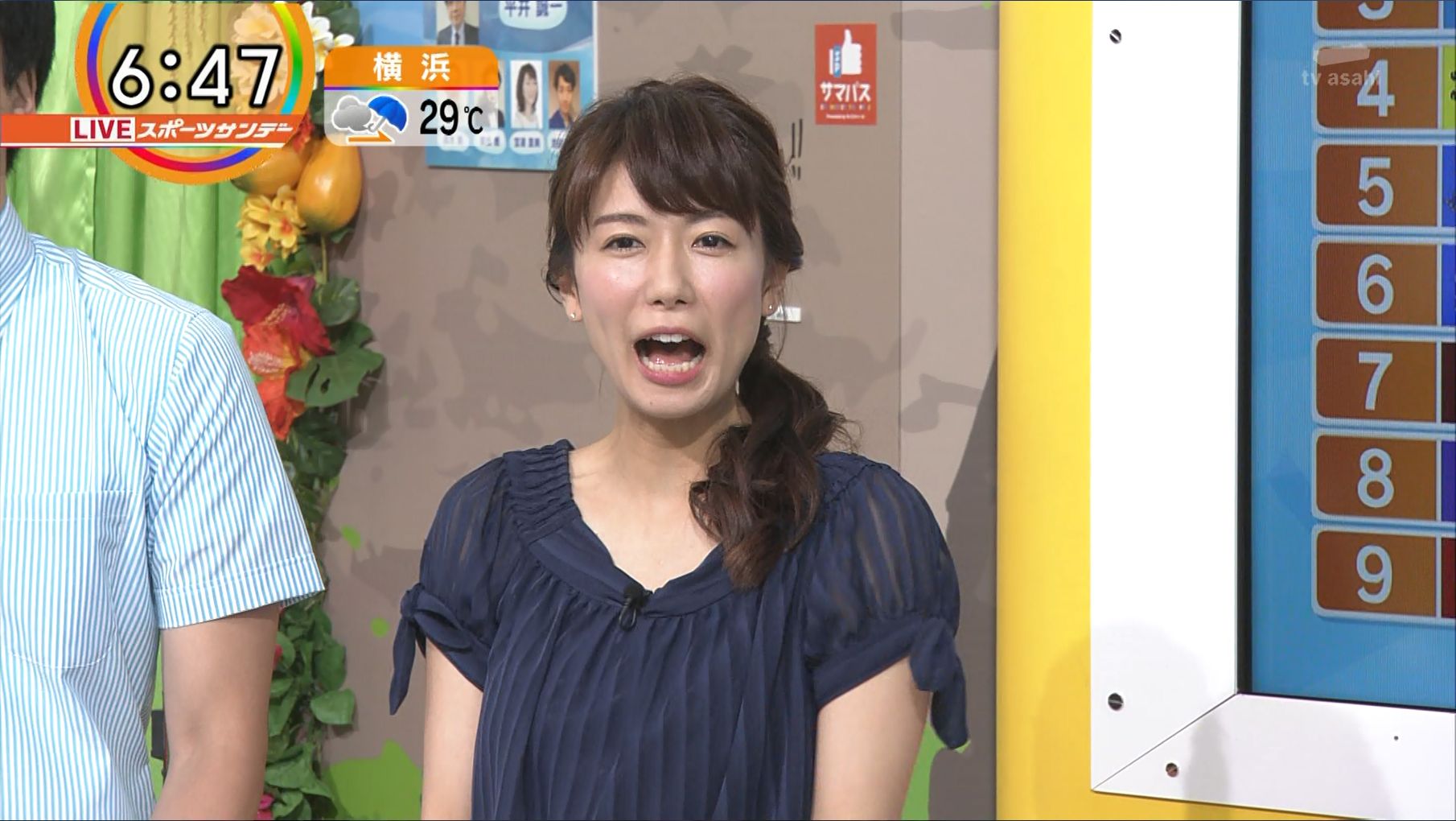 青山愛 スポーツサンデー 16 07 31 女子アナキャプでも貼っておく Dispute With Pride