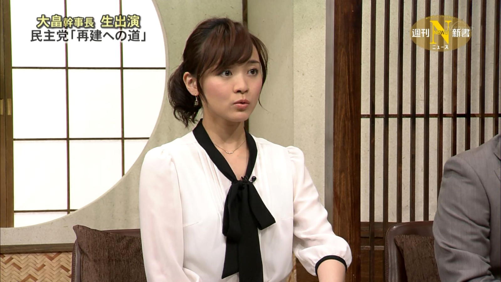 繁田美貴 週刊ニュース新書 13 08 24 女子アナキャプでも貼っておく 乙hime